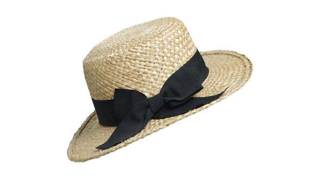 平頂草帽，帽子工廠