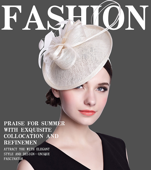 麻紗發(fā)飾，頭飾配件定制