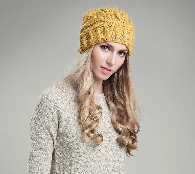 秋冬保暖又時髦，一頂針織帽就足夠！