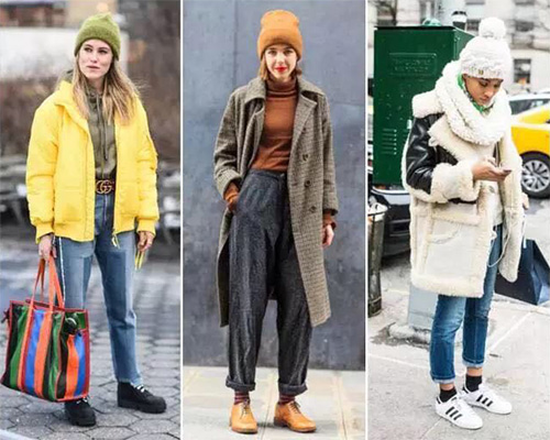 冬天穿大衣戴上這3款帽子，想不美都難！