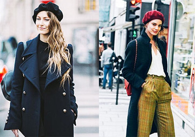 帽子是顯臉小的利器，秋冬就是要以帽取人