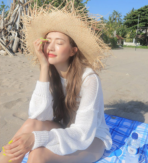 出游季夏曰炎炎，草帽加連衣裙絕對是標配，暑期防曬全攻略！